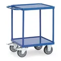 FETRA - Tischwagen 2496W - Stahlblech-Wanne Ladefläche 600 x 600 mm