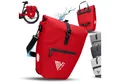 MIVELO Fahrradtasche Gepäckträgertasche wasserdicht inkl. Gurt für Umhängetasche, 2 Varianten wählbar