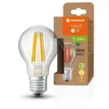 Ledvance E27 Besonders effiziente & leistungsstarke LED Lampe Classic klar 7,2W wie 100W 3000K warmweißes Licht für die Wohnung