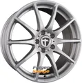 Tomason TN1 bright silver 8x18 ET45 - LK5/114.3 ML72.6 Alufelge silber