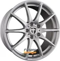 4x TOMASON TN1 Silver Painted 8x18 ET45 5x114,3 Alufelgen 18 Zoll