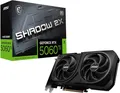 MSI GeForce RTX 5060 Ti 16G Shadow 2X OC Plus - 16GB GDDR7 (28Gbps/128-bit), PCI