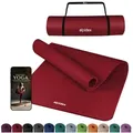 ALPIDEX Yogamatte ALPIDEX Yogamatte Extra Dick 1,5 cm rot 190 x 80 x 1.5 cm