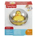 Mattel 75676 - Fisher-Price - Krabbel-Spielzeug, Ente in Kugel mit Konfetti