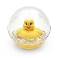 Fisher-Price WaterMates Entchenball, Lustige Ente in Kugel mit Konfetti, Baby Sp