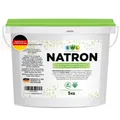 Natron Pulver 5 kg, Backing Soda im wiederverschließbaren Eimer, Natronpulver...