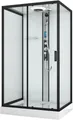 Sanotechnik Komplettdusche BOSTON, BxT: 120x90 cm, Einscheibensicherheitsglas