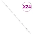 24x Spirale Verbinder für Gabione Spiralstab Halter für Steinkorb Spiralen 100cm