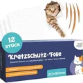 HomePetWorld Kratzschutzfolie Katzen 20x50 cm 8 Stück