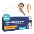HomePetWorld Kratzschutzfolie Katzen 20x50 cm 8 Stück