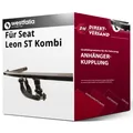 Anhängerkupplung abnehmbar für Seat Leon ST Kombi 06.2014-10.2016 top