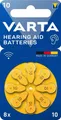 Varta gehoor batterij V10 blister(8) - 3221900