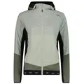 CMP Outdoorjacke CMP Damen Hybridjacke Woman Jacket Hybrid 36Z6206 grün 44 EU