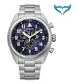 Citizen Super Titanium AT2480-81L Herren Armbanduhr Saphir Eco-Drive Herrenuhr N