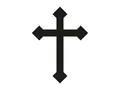 Plott Aufkleber Religion Kreuz  Sticker Holy Christian Christlich Kruzi