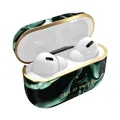 iDeal of Sweden, Cover Pods Pro 2 Elegant Marmoriert GolOlive Marble
