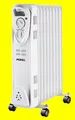 PEREL TC78009N Ölradiator Heizung Heizkörper Heizgerät Radiator 2000 W 9 Rippen