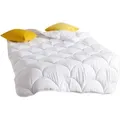 Traumschlaf Basic Faser Ganzjahresdecke medium, Füllung: 100% Polyester 135x200 cm - Weiß