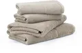 Möve for frottana Handtuch Set Pearl, Walkfrottier (Set, 4-St), Set: 2x Handtuch 50/100 und 2x Badetuch 67/140cm