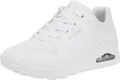 Skechers 73690 Uno Stand On Air - Damen Schuhe Sneaker - W-Weiß, Größe:37 EU