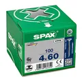 SPAX Senkkopf T20 Teilgewinde, 4x60, WIROX, 4CUT, 100 Stk