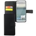 Google Pixel 2 XL Handyhülle Bookcover Schwarz