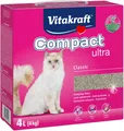Vitakraft Compact Ultra Classic, Katzenstreu klumpend, bindet Gerüche der Katzen