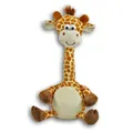 Kögler 76500 - Labertier Giraffe Gertrud, ca. 30 cm groß, nachsprechendes Plüschtier mit Wiedergabefunktion, plappert alles witzig nach und bewegt sich, batteriebetrieben