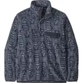 Patagonia Herren Lightweight Synch Snap-T Pullover - XL - Flow: Sunken Blue