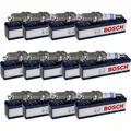 13x BOSCH Zündkerze für Toyota Corolla Verso ZER_ ZZE_ R1_ 1.8 1.6 _E12_