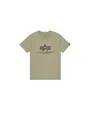 Alpha Industries Herren Basic T-Shirt,Grün (Olive 11), Medium