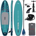 Aqua Marina Aufblasbar Sup Board Stand up Paddle AQUAMARINA Beast Komplette Packung 320x81x15cm (Beast + Kayak Sitz)