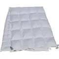 2 Stück Combi Vierjahreszeiten Daunenbetten 100% Daunendecken Bettdecken 135x200 - Weiß