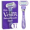 Gillette Venus Deluxe Smooth Swirl Rasierapparat mit 1 Klinge