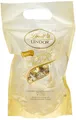 Lindt Lindor Beutel Weiß 1 kg, gefüllt mit Lindor Kugeln aus weißer Lindt Chocolade mit einer zartschmelzenden Füllung