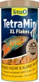 TetraMin XL Flakes - Fischfutter in Flockenform für größere Zierfische, ausgewogene Mischung für gesunde Fische und klares Wasser, 1 L Dose