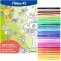 Pelikan Super Malbuch Set 2teilig Colorella Star Fasermaler Mein Abenteuer Leben