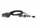 ATEN CS22D KVM-Switch 2xKVM port(s) 1 lokaler Benutzer ~D~