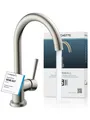 79126 Küchenarmatur CORNWALL, 360 Grad schwenkbarer Wasserhahn Küche, Mischba...