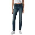 LTB Straight-Jeans Damen Jeanshose Valentine Regular Fit Denim Hose mit Stretch blau 28W / 36L