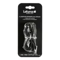 Lafuma Mobilier Gummischnur-Set mit Endkappen für RSX/RSXA, 4 Schnüre, schwarz