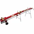 FÖRDERBAND 5m elektrisch 400V Transportband Gurtförderer Brennholz Fließband NEU