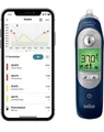 Braun ThermoScan 7+ Ohrthermometer mit Bluetooth, Digital, B-Ware, Blau