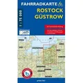Fahrradkarte Rostock, Güstrow 1 : 75 000
