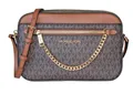 Michael Kors Tasche Umhängetasche Bag JET SET ITEM LG EW ZP CHAIN XBDY braun