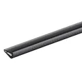 Alberts 426859 Kantenschutzprofil | Weich-PVC, schwarz | 1500 x 10 x 7 mm