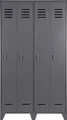 Garderobenschrank WOOOD "Stijn", grau