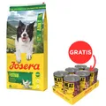 JOSERA Festival hunde 12,5kg + JOSERA Meat Lovers Pure 6x400g GRATIS