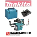 Makita 18V Akku Bohrhammer DHR243 ZJ + Staubabsaugung DX07 im MakPac mit Einlage