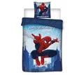 MARVEL Bettwäsche Marvel Spiderman Jungen Bettwäsche 2tlg. Set 135-140x200 65x65 cm, 2 teilig